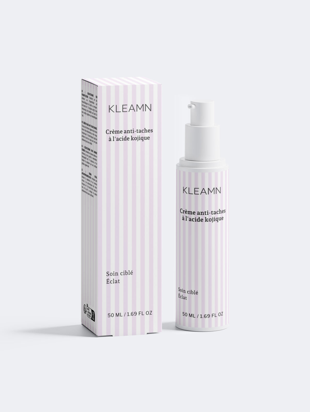 Crème visage anti-taches à l'acide kojique