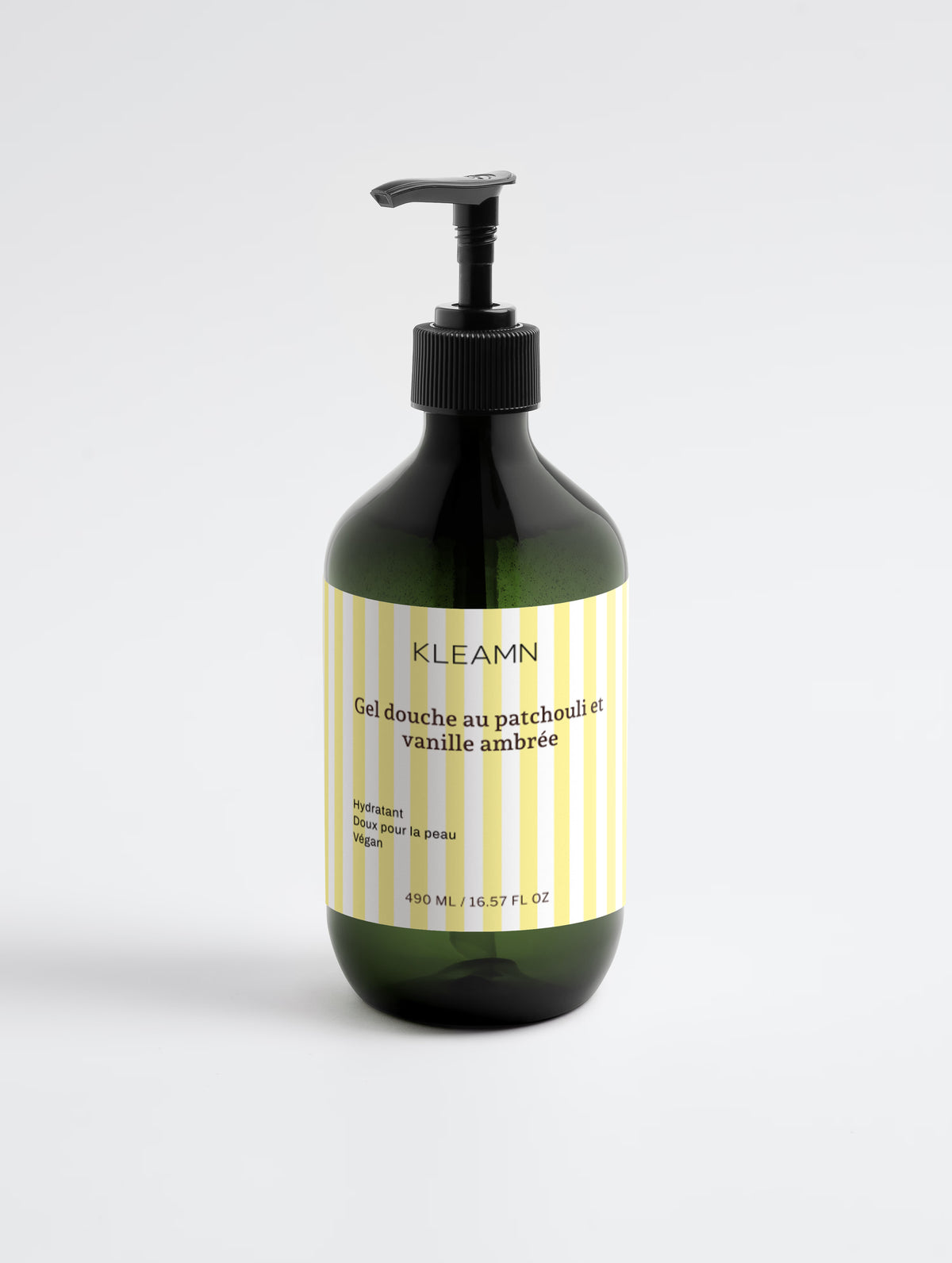 Gel douche mains & corps, patchouli & vanille ambrée
