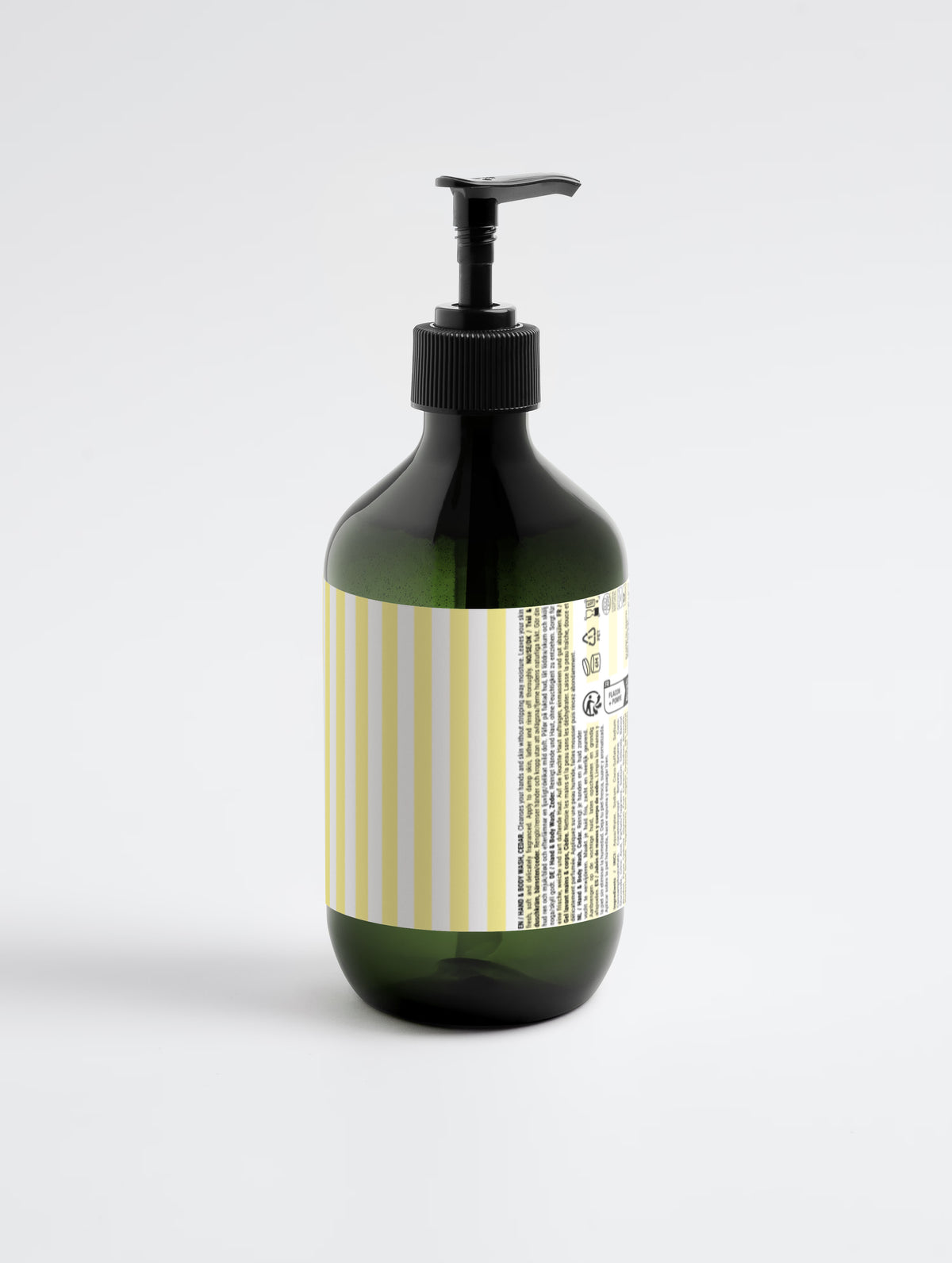 Gel douche mains & corps, menthe poivrée & cèdre noir