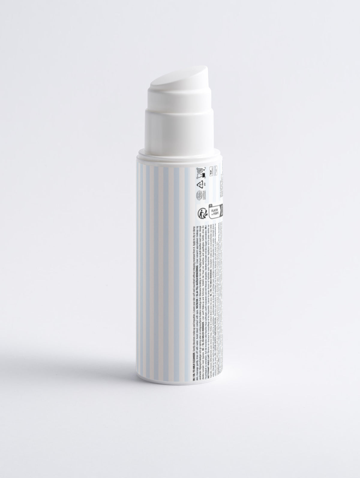 Nettoyant huile-en-lait pour peaux sensibles