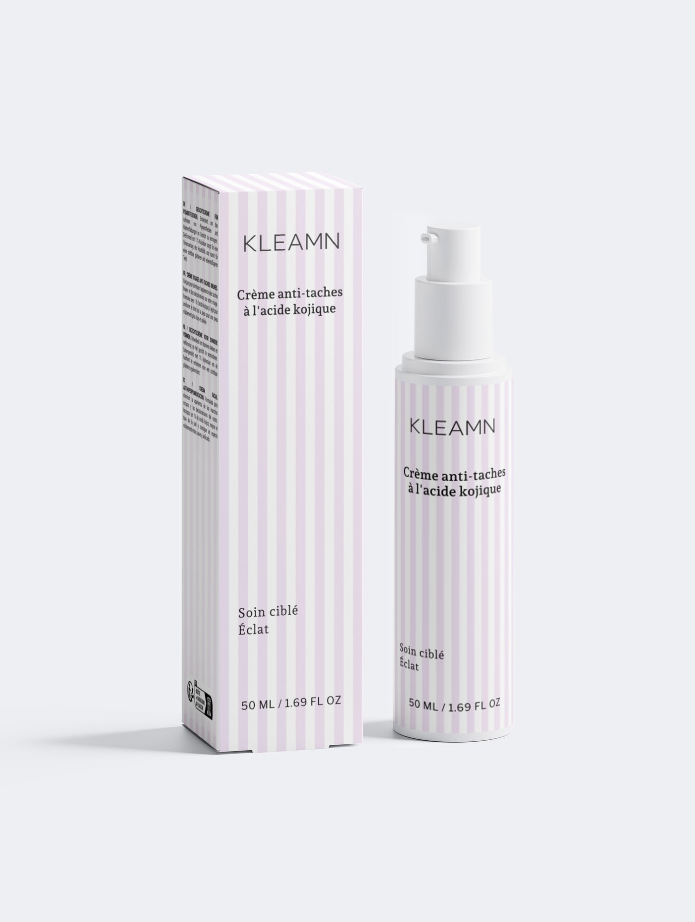 Crème visage anti-taches à l'acide kojique