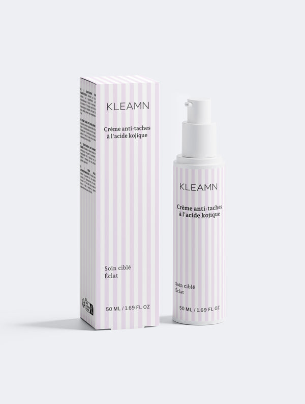 Crème visage anti-taches à l'acide kojique