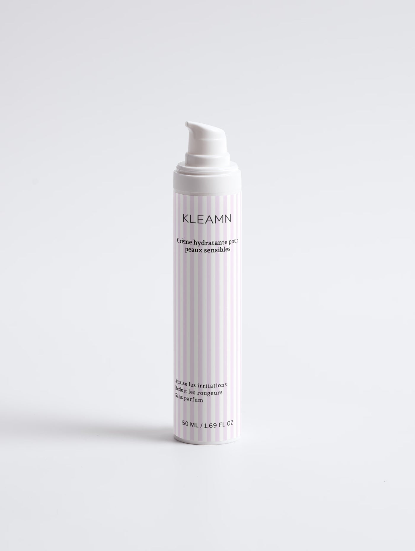 Crème hydratante pour peaux sensibles, sans parfum