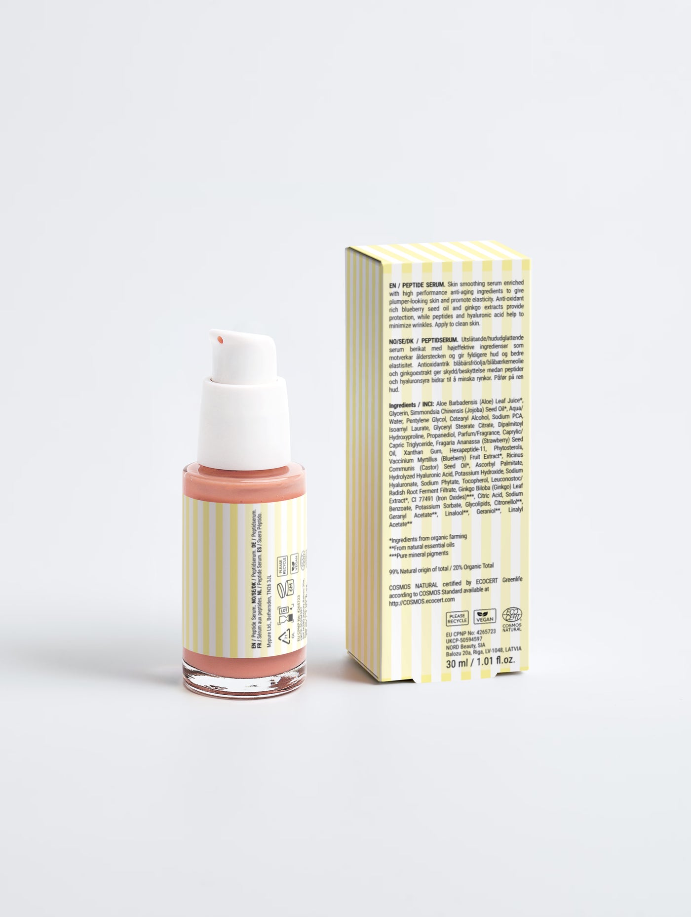 Sérum anti-âge aux peptides