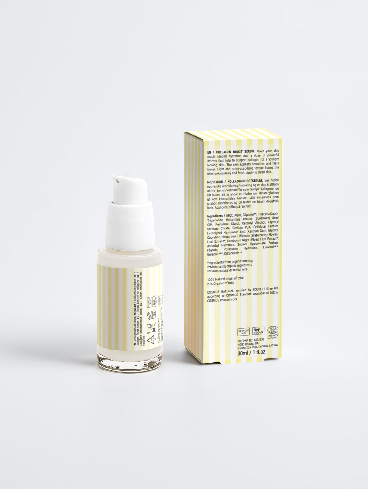 Sérum stimulant le collagène