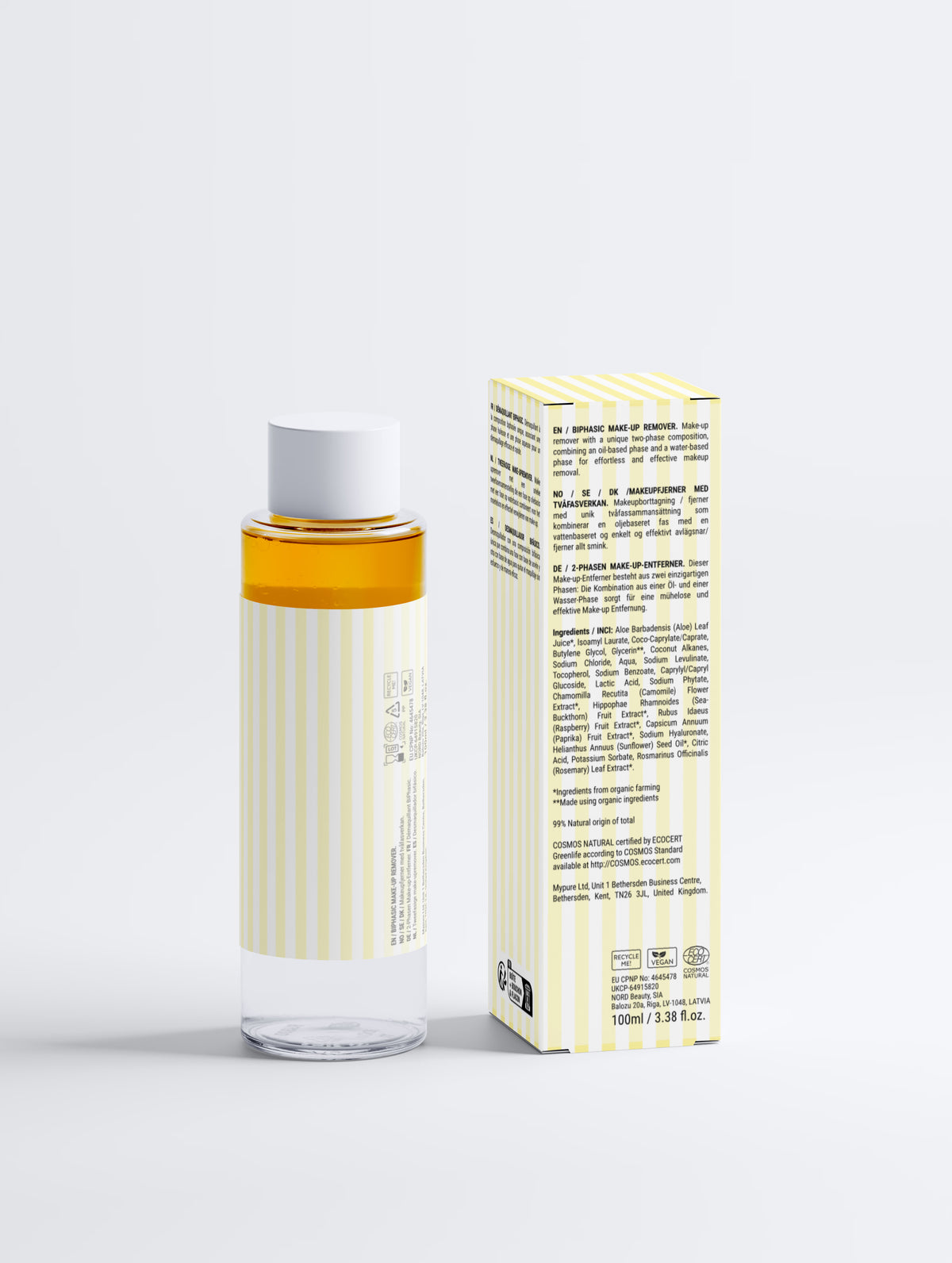 Démaquillant biphasique, sans parfum
