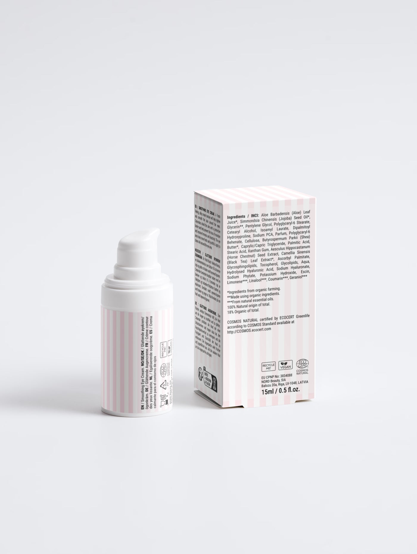 Crème lissante pour les yeux
