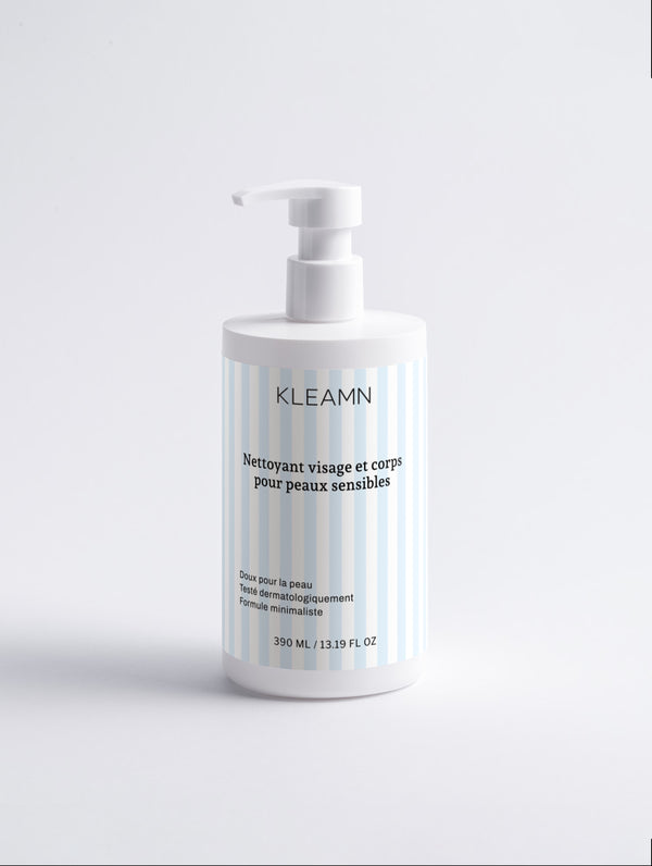 Nettoyant visage & corps pour peaux sensibles
