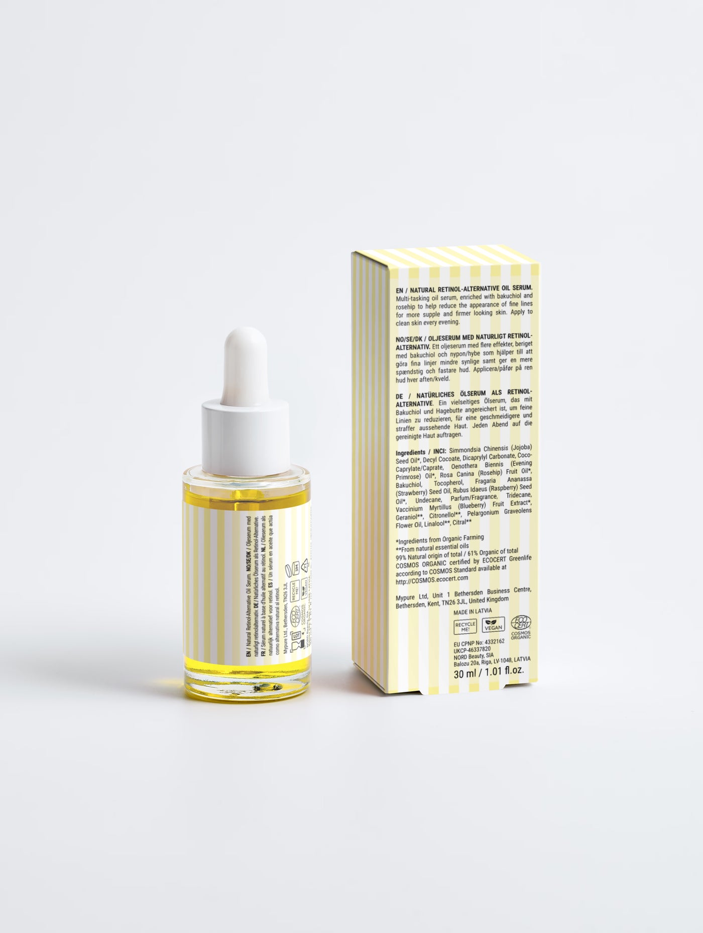 Sérum huileux alternatif au rétinol naturel